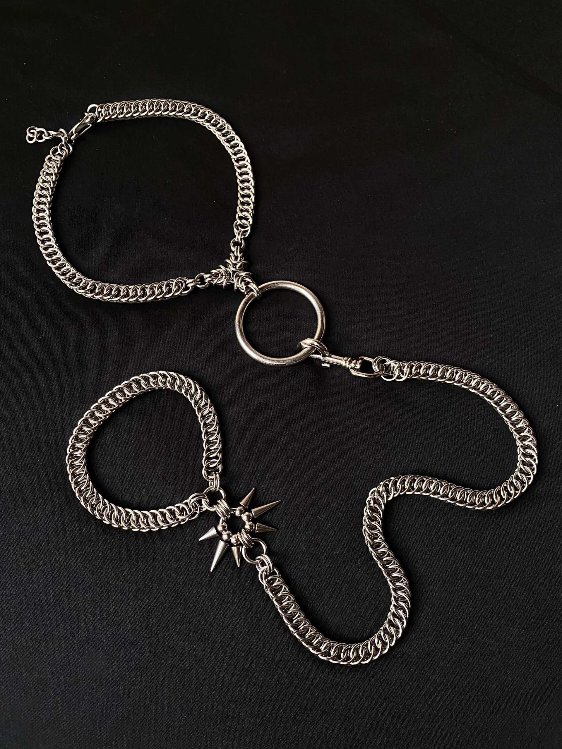 Serpent Slip Chain Choker - 2